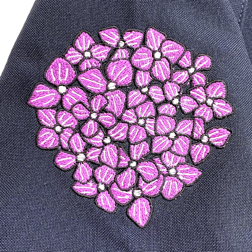 湘南鎌倉総合病院2021様　左袖刺繍デザイン　MZ-0018